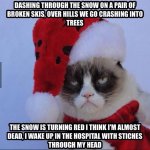 grumpy cats normal christmas