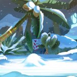 Sonic Mania Adventures Background Snow