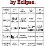 msmg bingo by eclipse meme