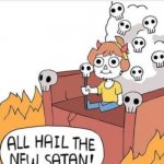 ALL HAIL THE NEW SATAN! | THE GUY WHO ADD LETTERS IN MATH | image tagged in all hail the new satan,math | made w/ Imgflip meme maker