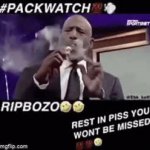 REST IN PISS YOU WONT BE MISSED GIF Template