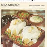 Things that make you go hmmm | “Things were better back in the day”; Back in the day: | image tagged in milk chicken,the good old days,good old days,milk,chicken,things that make you go hmmm | made w/ Imgflip meme maker