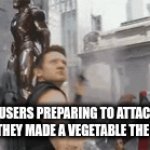 Yall going wild over lettuce tho | IMGFLIP USERS PREPARING TO ATTACK PEOPLE BECAUSE THEY MADE A VEGETABLE THE TOP MEME | image tagged in gifs,lettuce | made w/ Imgflip video-to-gif maker