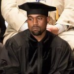 Kanye graduated