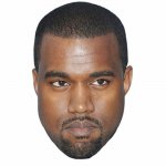 Kayne West Head