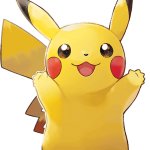 Bipedal Pikachu