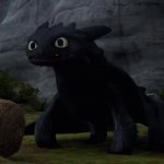 Stunned Toothless GIF Template