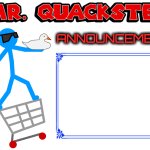 Mr. Quackster announcement temp template