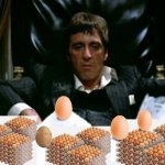Eggface | image tagged in scarface cocaine,egg,prices,rich | made w/ Imgflip meme maker