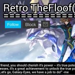Retro's Yu-Gi-Oh announcement template meme