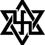 Star of David Swastika