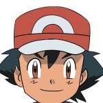 Ash Ketchum Face PNG