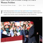 Matt Gaetz tells Donald Trump he has a women problem