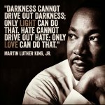 MLK quote darkness light hate love