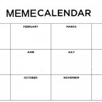 meme calendar