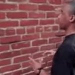 Talking to a wall GIF Template