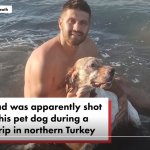 Shot by Own Dog