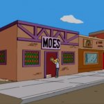 Moe Throwing Barney