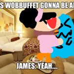 Kettle in a love potion. | JESSIE: IS WOBBUFFET GONNA BE ALRIGHT? JAMES: YEAH…. | image tagged in hotel room | made w/ Imgflip meme maker