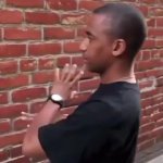 Guy talking to wall GIF Template