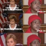 They will do it in the future, but not the near future... | I SENTENCE YOU TO 80 YEARS IN PRISION; APPLE: OK; 90 YEARS IN PRISON; APPLE: OK; I SENTENCE YOU TO REMOVING THE NEED TO SWIPE UP AFTER UNLOCKING YOUR PHONE WITH FACE ID; APPLE | image tagged in mad judge,funny memes,memes | made w/ Imgflip meme maker