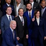 Kamala Not Kneeling?