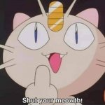 shut your meowth meme