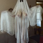 Nude Louisa Khovanski Ghost Costume