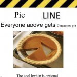 Pie line