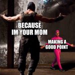 Pink Guy Vs Bane Meme Generator - Imgflip