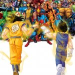 Goku and Vegeta vs Marvel