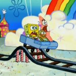 SpongeBob Roller Coaster template