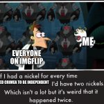 Doof If I had a Nickel Meme Generator - Imgflip