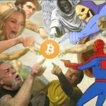 bitcoin pointing fingers