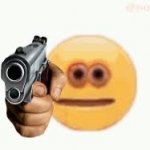 Emoji with gun