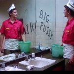 Brad All American Burger Big Hairy Pussy Mirror