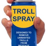 Troll spray transparent