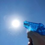 Water gun vs sun template