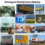Driving in Florida | image tagged in driving in florida | made w/ Imgflip meme maker