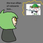 the true villain meme