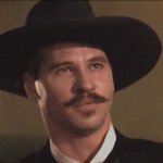 Doc Holliday Tombstone template