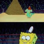 1 follower | OTHER MEMERS WITH 11000 VIEWS; ME WITH ONE FOLLOWER TRYING TO FIGURE OUT WHO IT IS | image tagged in sponge bob neptune | made w/ Imgflip meme maker