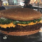 Worlds biggest burger