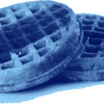 blue waffle