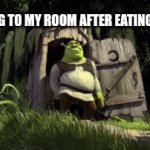 Somebody Once Told Me  Shrek Door [MEME ORIGIN] 