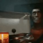 i forgor ☠️ | Me opening the meme generator only to immediately forget about the meme I was supposed to make: | image tagged in gifs,memes,scout opening the fridge | made w/ Imgflip video-to-gif maker