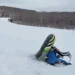 Sledding Fail GIF GIF Template