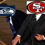 49ers slapped the Seahawks