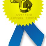 certified comrade badge template