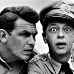 Andy Griffith and Barney Fife